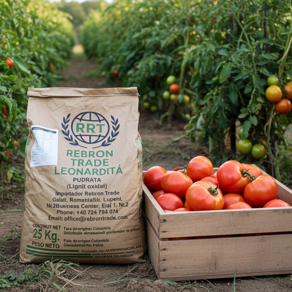 Leonardita 25 kg – Amendament Organic pentru Sol, Bogat în Acizi Humici & Fulvici